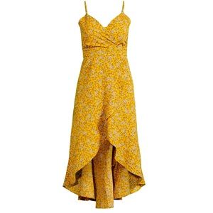 No Boundaries Juniors Sleeveless High Low Dress